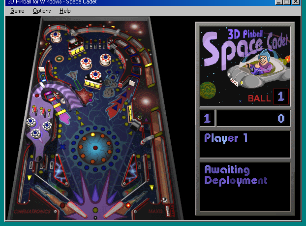 3D Pinball: Space Cadet artwork