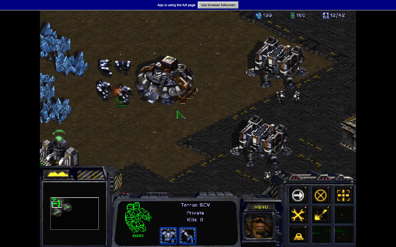 Ilustración de StarCraft Demo